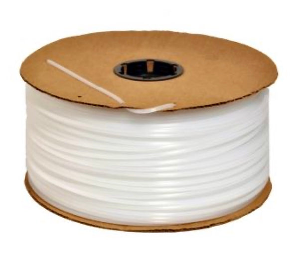 1/4" Hollow Bead Welt Trim - 28 Ft White Vinyl For RV, Trailer & Cabinet Corners