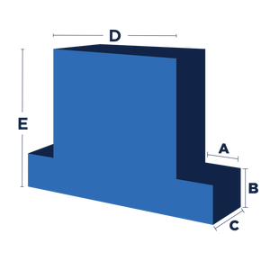 Foam - T Shape