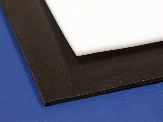 8 Pcs Black Adhesive Foam Padding, Closed Cell Foam Sheet 1/2 Thick 4 Inch