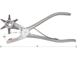 Revolving Punch w #1-6 Tube / Osborne #155