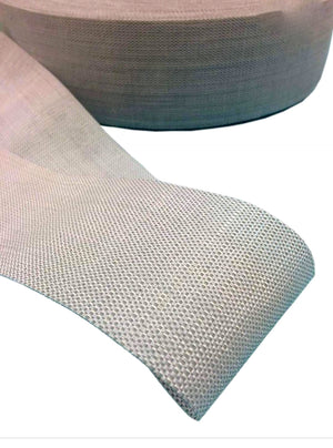 Synthetic Grey 3.5" Furniture Webbing #SJW (Rolls Only)
