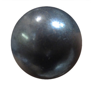 Decorative Nails #BP412 Black Pearl High Dome