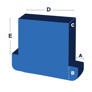Foam - T Alt Shape