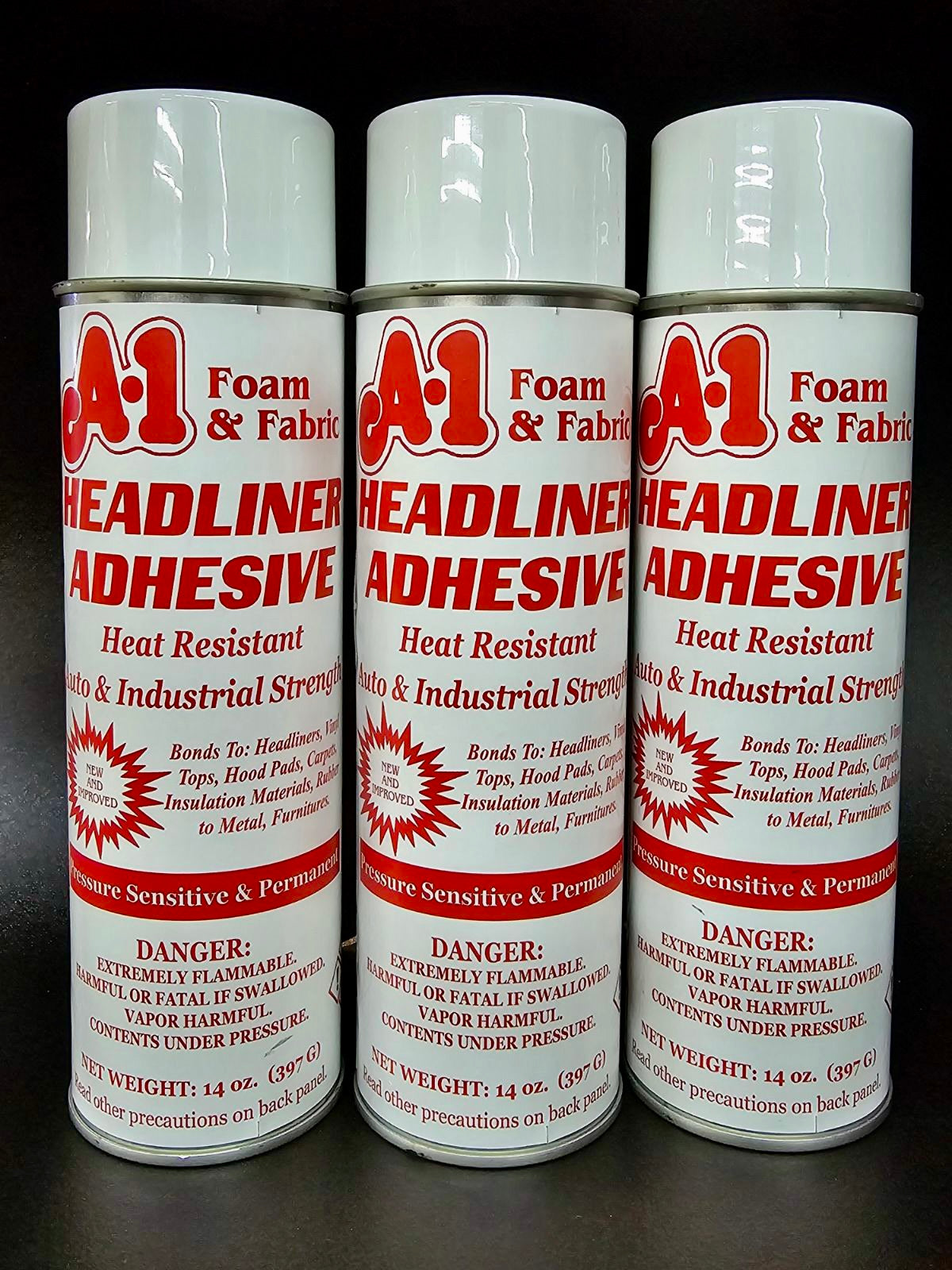 High Heat Resistant Adhesive Spray A·1 Foam & Fabrics