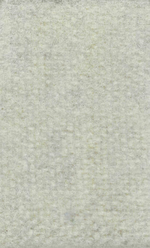 Close-up view of a geometric patterned marine fabric in a neutral color, likely beige or light gray.