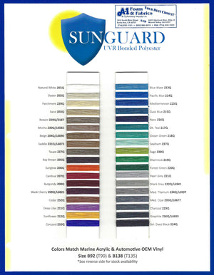 Sunguard Polyester Bobbins B92 'G' 1/2 grs box