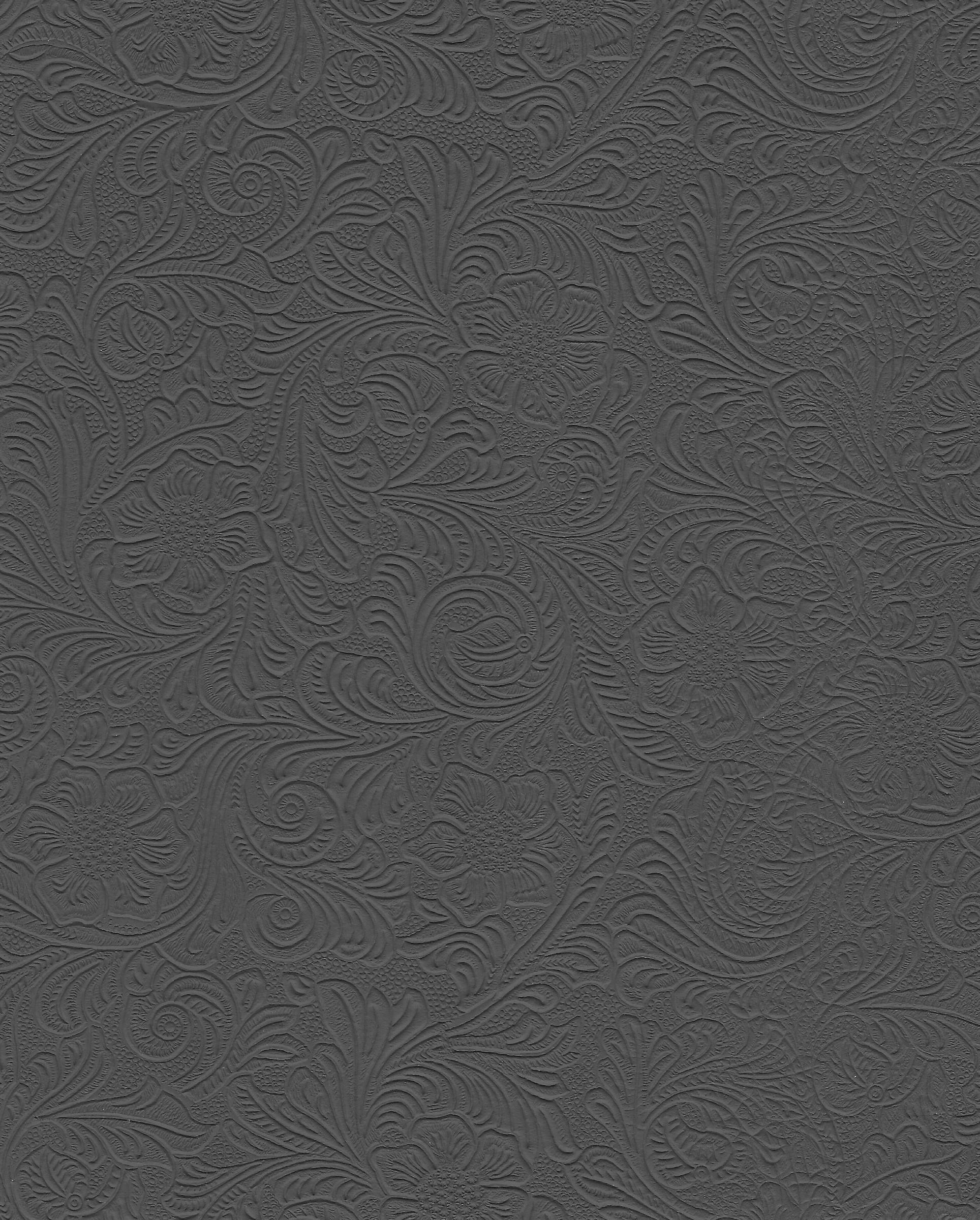 Leather "Acanthus" Style Embossing A1 Exclusive