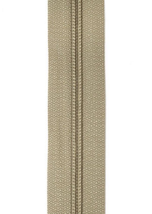 Zipper Chain & Sliders #5-Black, Beige & White (Roll)