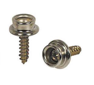 Snaps-Screwstuds 3/8" & 5/8" Stainless Steel & Nickel on Brass (100 pc boxes)