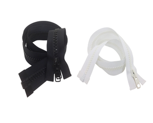 Marine Zippers #10 Vislon W/DBL Pull Slides