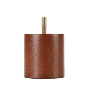 Wood Cylinder Shaped Furniture Legs